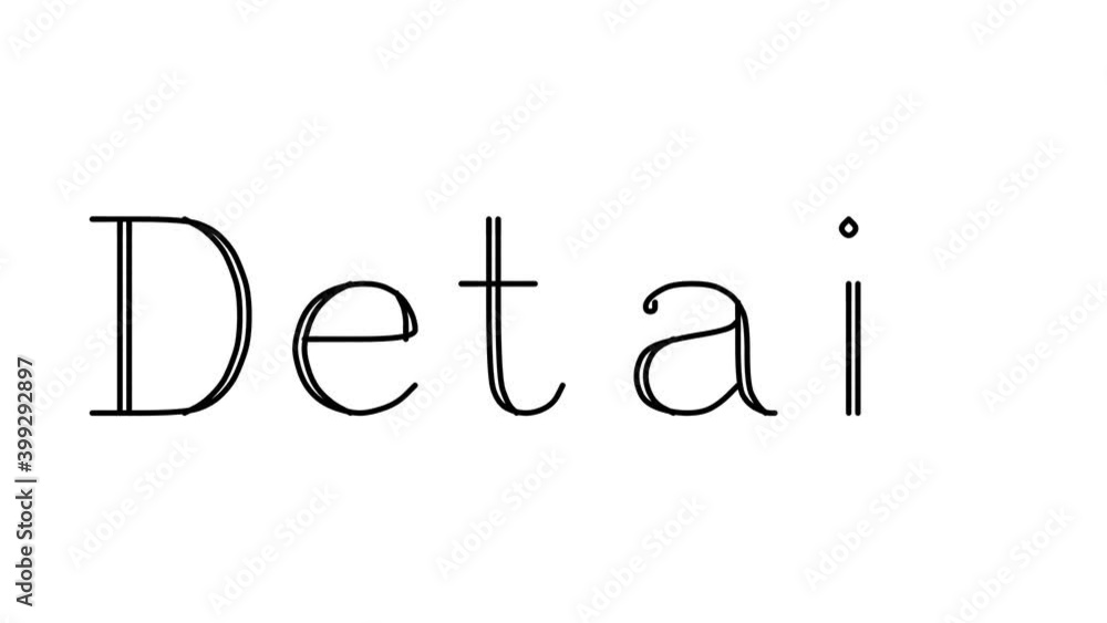 Detail Animated Handwriting Text in Serif Fonts and Weights Detail Animated Handwriting Text in Serif Fonts and Weights