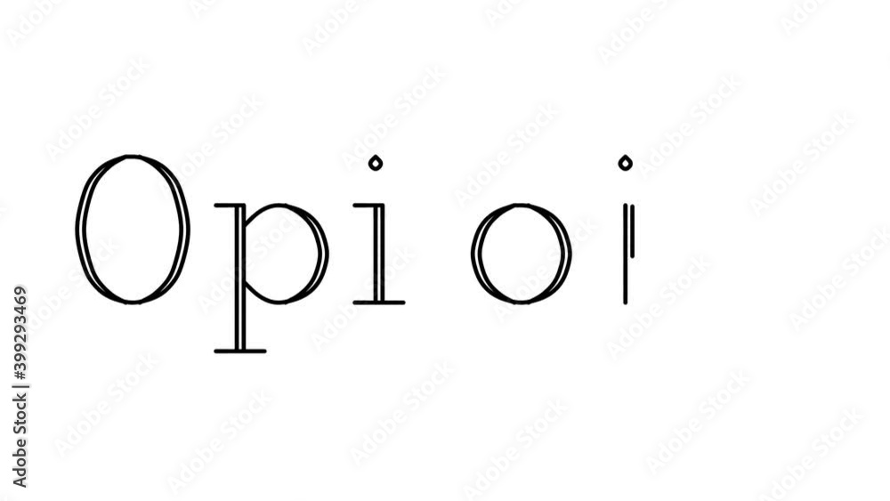 Opioid Animated Handwriting Text in Serif Fonts and Weights Opioid Animated Handwriting Text in Serif Fonts and Weights