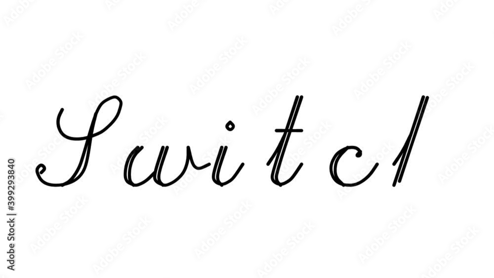 Switch Decorative Handwriting Animation in Six Cursive and Gothic Fonts Switch Decorative Handwriting Animation in Six Cursive and Gothic Fonts