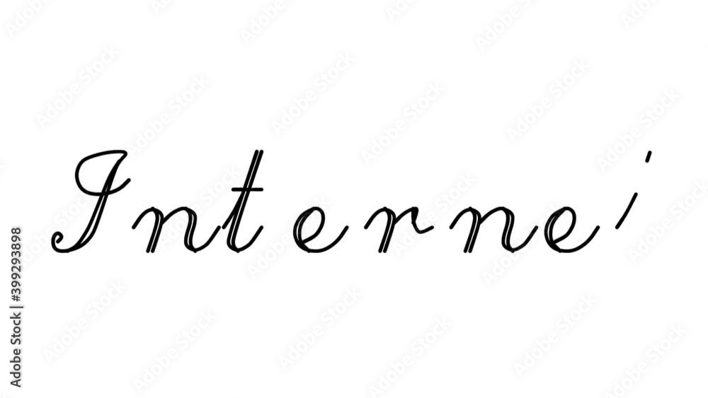 Internet Decorative Handwriting Animation in Six Cursive and Gothic Fonts Internet Decorative Handwriting Animation in Six Cursive and Gothic Fonts