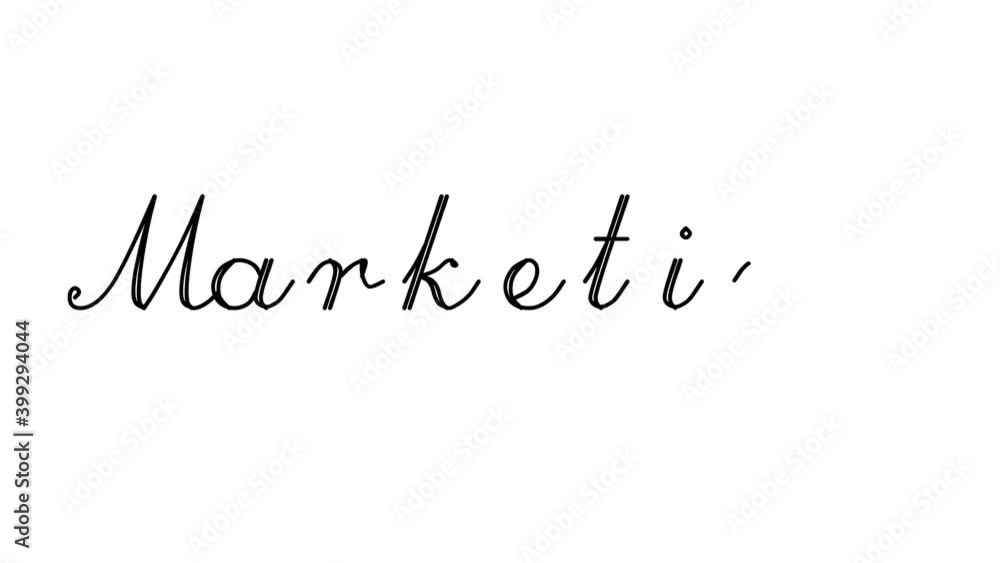 Marketing Decorative Handwriting Animation in Six Cursive and Gothic Fonts Marketing Decorative Handwriting Animation in Six Cursive and Gothic Fonts