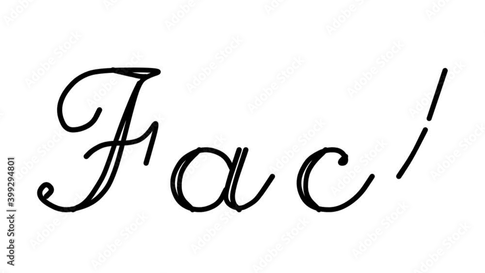 Fact Decorative Handwriting Animation in Six Cursive and Gothic Fonts Fact Decorative Handwriting Animation in Six Cursive and Gothic Fonts
