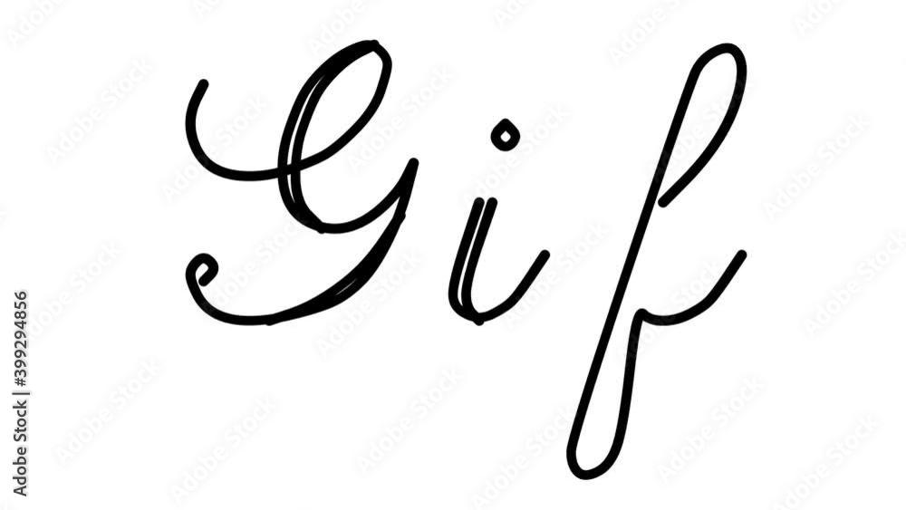 Gif Decorative Handwriting Animation in Six Cursive and Gothic Fonts Gif Decorative Handwriting Animation in Six Cursive and Gothic Fonts