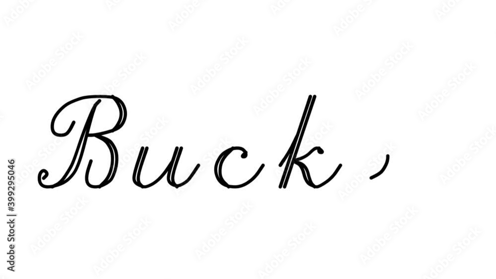 Bucket Decorative Handwriting Animation in Six Cursive and Gothic Fonts Bucket Decorative Handwriting Animation in Six Cursive and Gothic Fonts