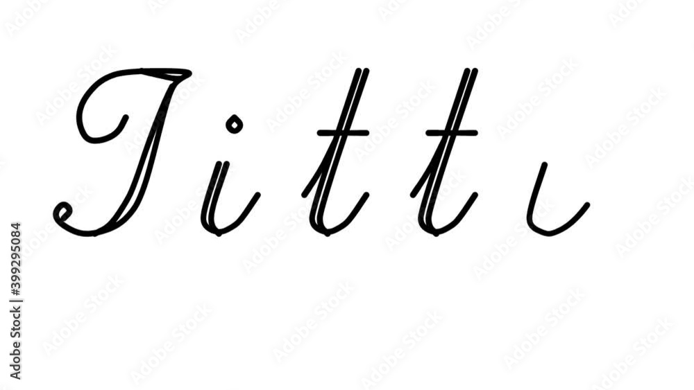 Titty Decorative Handwriting Animation in Six Cursive and Gothic Fonts Titty Decorative Handwriting Animation in Six Cursive and Gothic Fonts