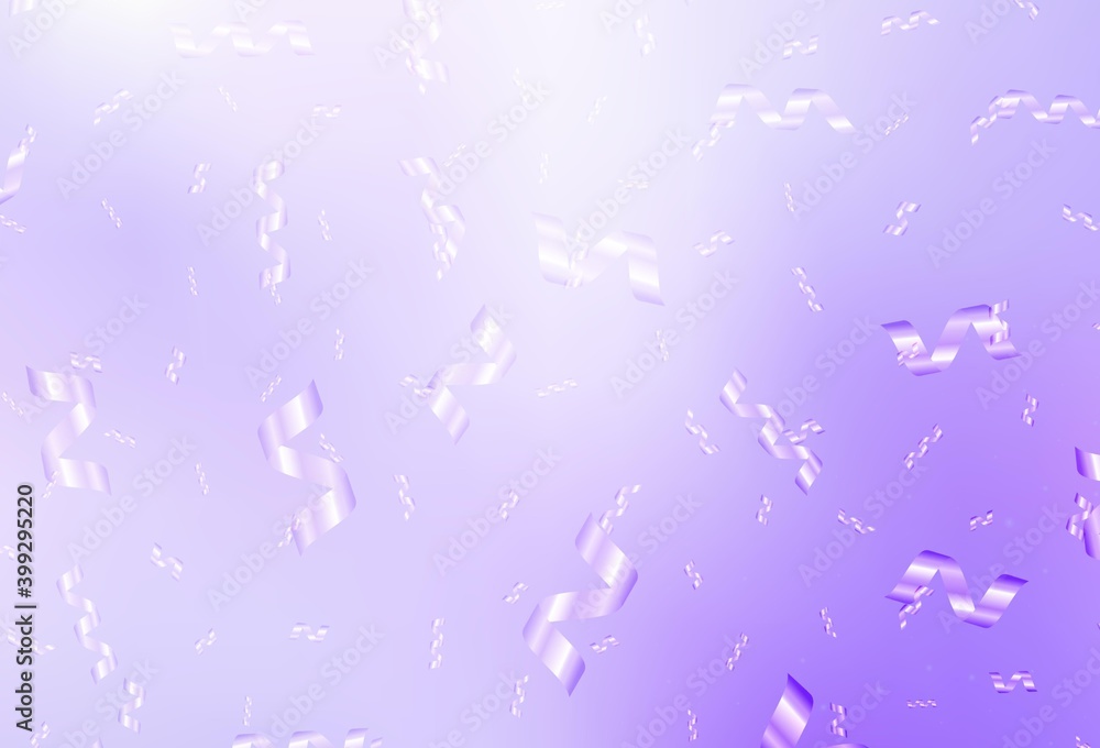 Light Purple vector template in carnival style. Light Purple vector template in carnival style.