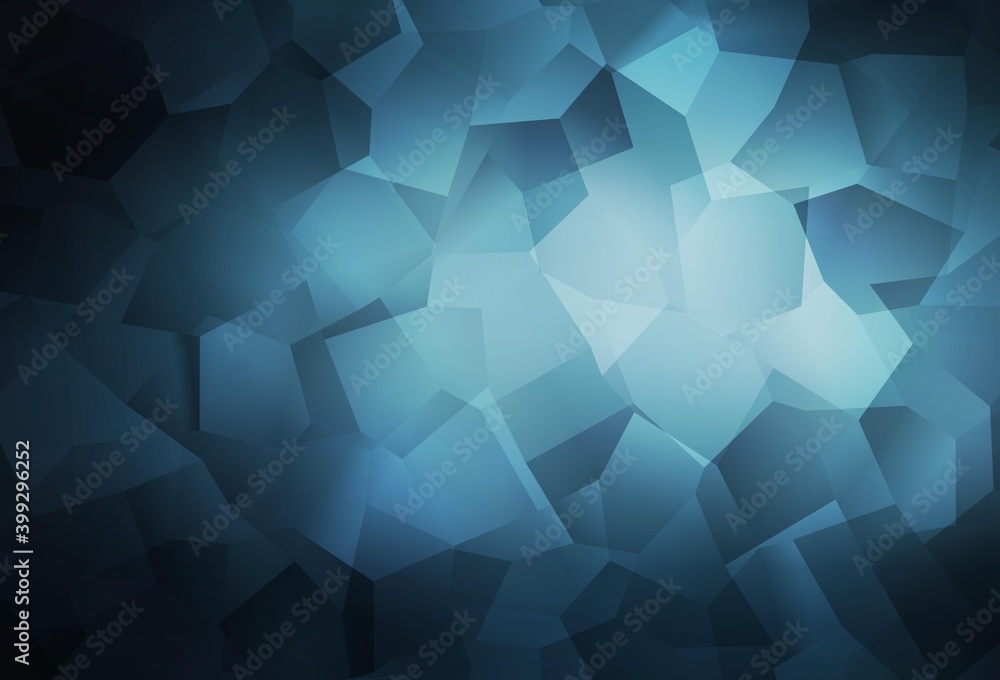 Dark BLUE vector background with abstract shapes. Dark BLUE vector background with abstract shapes.