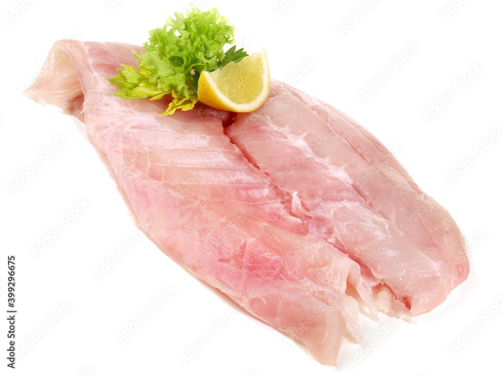 Nile Perch from Lake Victoria on white Background - Isolated Nile Perch from Lake Victoria on white Background - Isolated