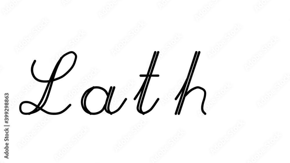 Lathe Decorative Handwriting Animation in Six Cursive and Gothic Fonts Lathe Decorative Handwriting Animation in Six Cursive and Gothic Fonts