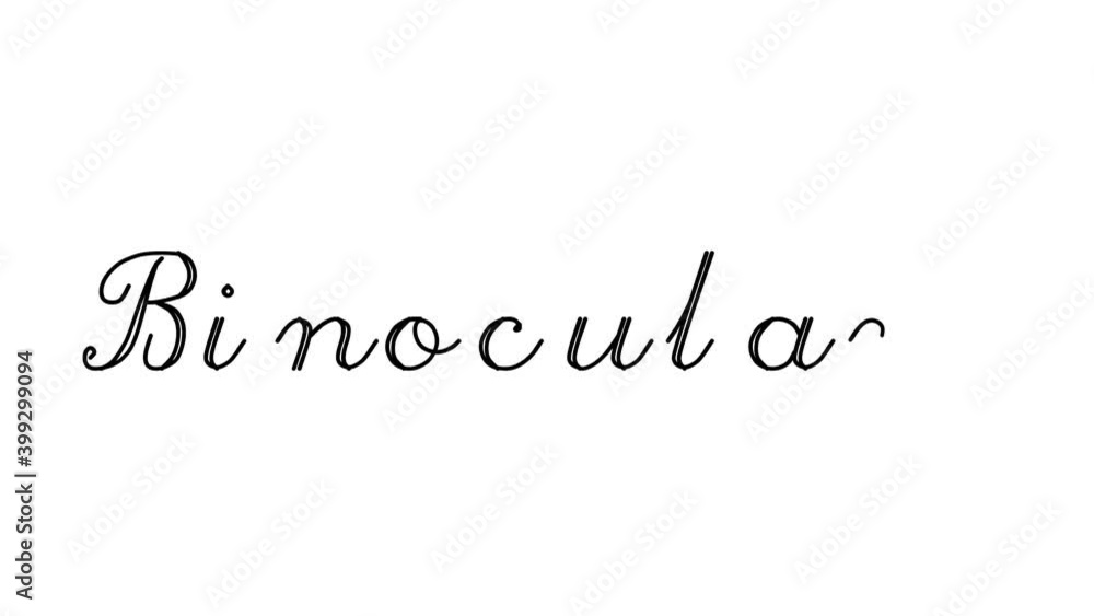 Binoculars Decorative Handwriting Animation in Six Cursive and Gothic Fonts Binoculars Decorative Handwriting Animation in Six Cursive and Gothic Fonts