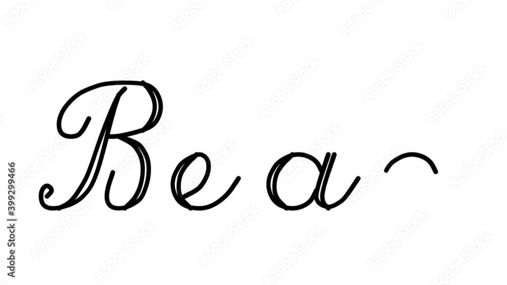 Bead Decorative Handwriting Animation in Six Cursive and Gothic Fonts Bead Decorative Handwriting Animation in Six Cursive and Gothic Fonts