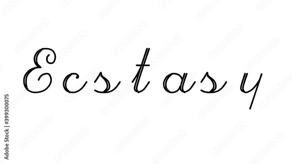 Ecstasy Decorative Handwriting Animation in Six Cursive and Gothic Fonts Ecstasy Decorative Handwriting Animation in Six Cursive and Gothic Fonts