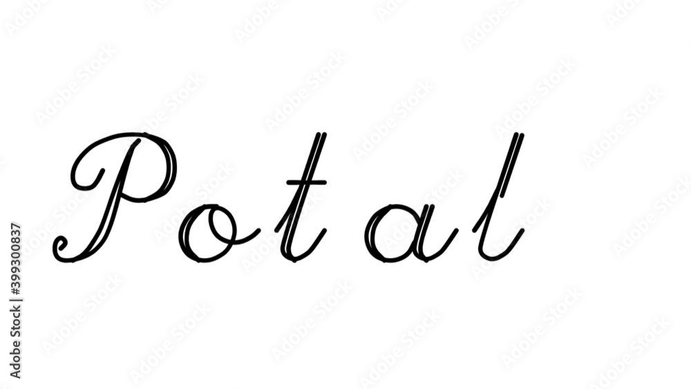 Potato Decorative Handwriting Animation in Six Cursive and Gothic Fonts Potato Decorative Handwriting Animation in Six Cursive and Gothic Fonts