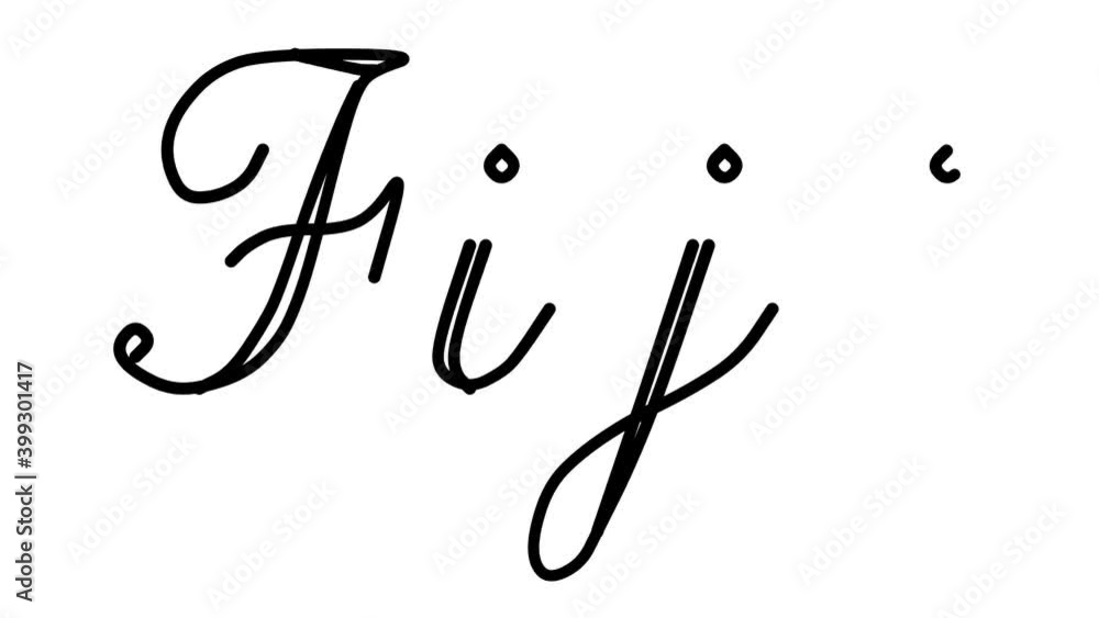 Fiji Decorative Handwriting Animation in Six Cursive and Gothic Fonts Fiji Decorative Handwriting Animation in Six Cursive and Gothic Fonts