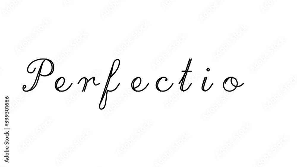 Perfection Decorative Handwriting Animation in Six Cursive and Gothic Fonts Perfection Decorative Handwriting Animation in Six Cursive and Gothic Fonts