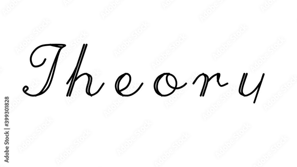 Theory Decorative Handwriting Animation in Six Cursive and Gothic Fonts Theory Decorative Handwriting Animation in Six Cursive and Gothic Fonts