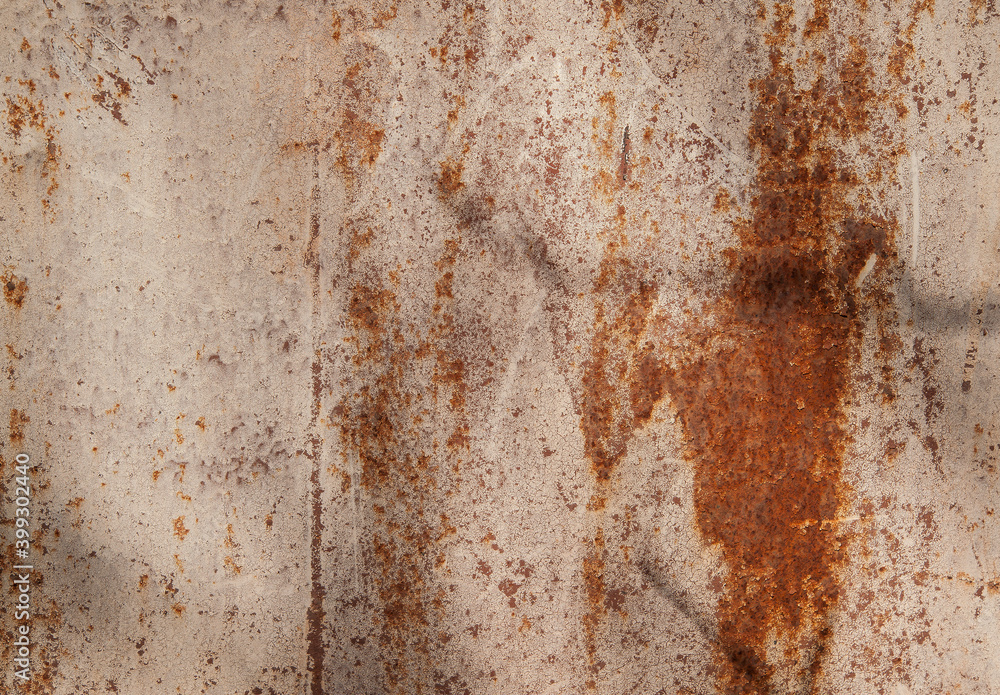 old texture with rust and peeling paint,texture of metal sheet with corrosion,old, rusty, metal surface