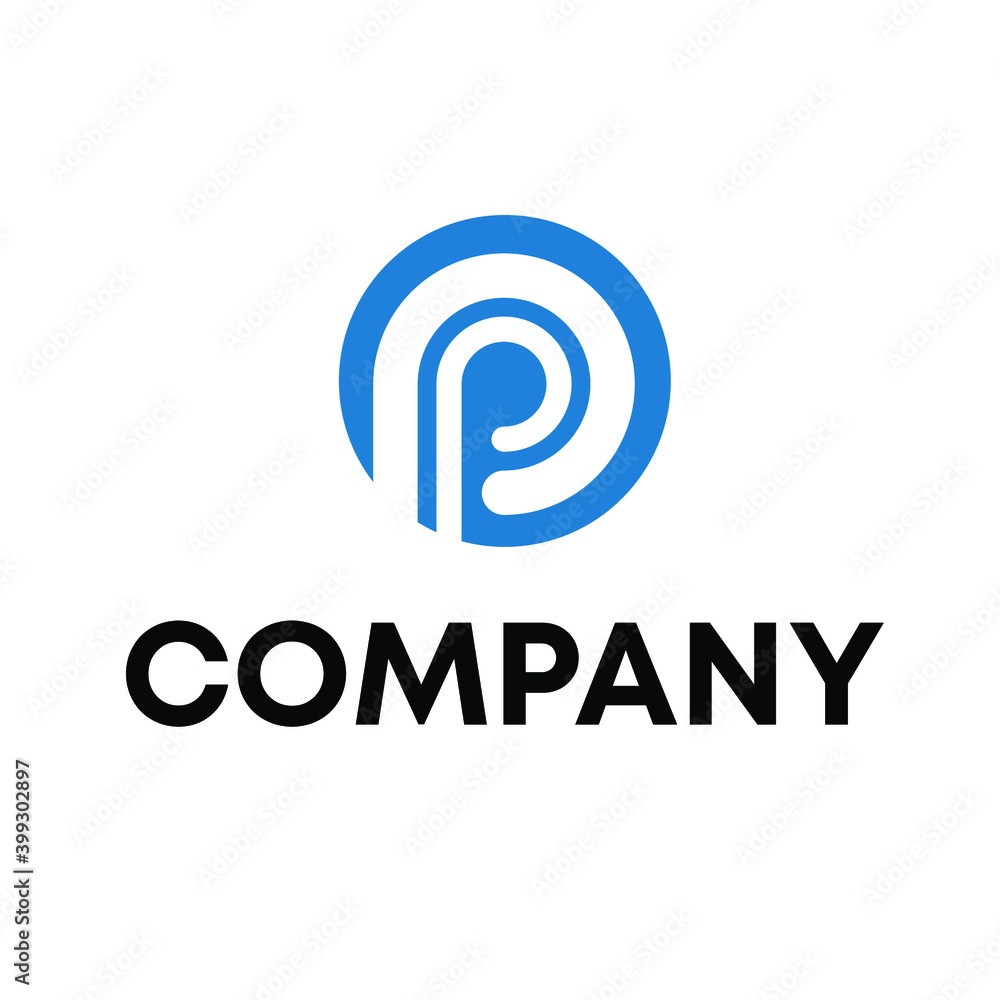 P logo 