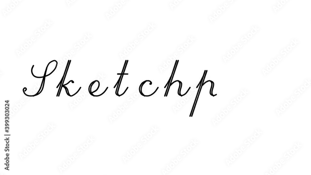Sketchpad Decorative Handwriting Animation in Six Cursive and Gothic Fonts Sketchpad Decorative Handwriting Animation in Six Cursive and Gothic Fonts
