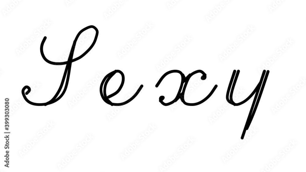 Sexy Decorative Handwriting Animation in Six Cursive and Gothic Fonts Sexy Decorative Handwriting Animation in Six Cursive and Gothic Fonts