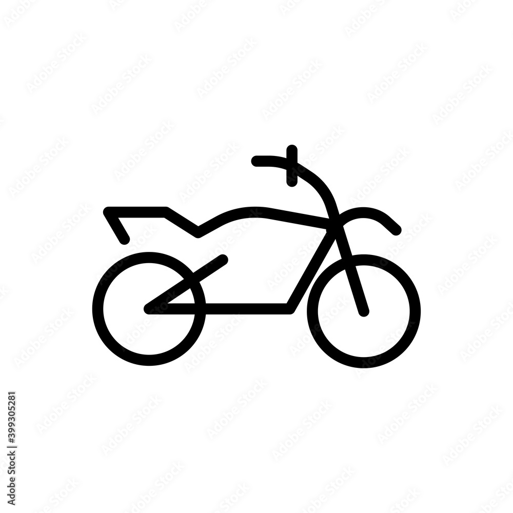 Bike Outline Vector Icon. Modern Style, Premium Quality. Bike Outline Vector Icon. Modern Style, Premium Quality.