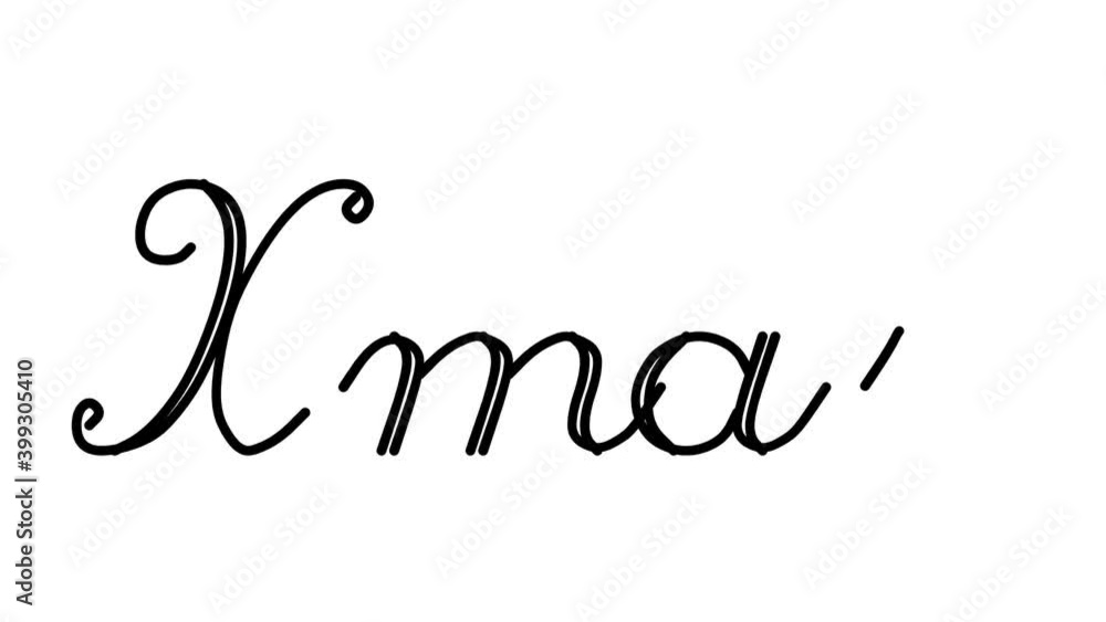 Xmas Decorative Handwriting Animation in Six Cursive and Gothic Fonts Xmas Decorative Handwriting Animation in Six Cursive and Gothic Fonts
