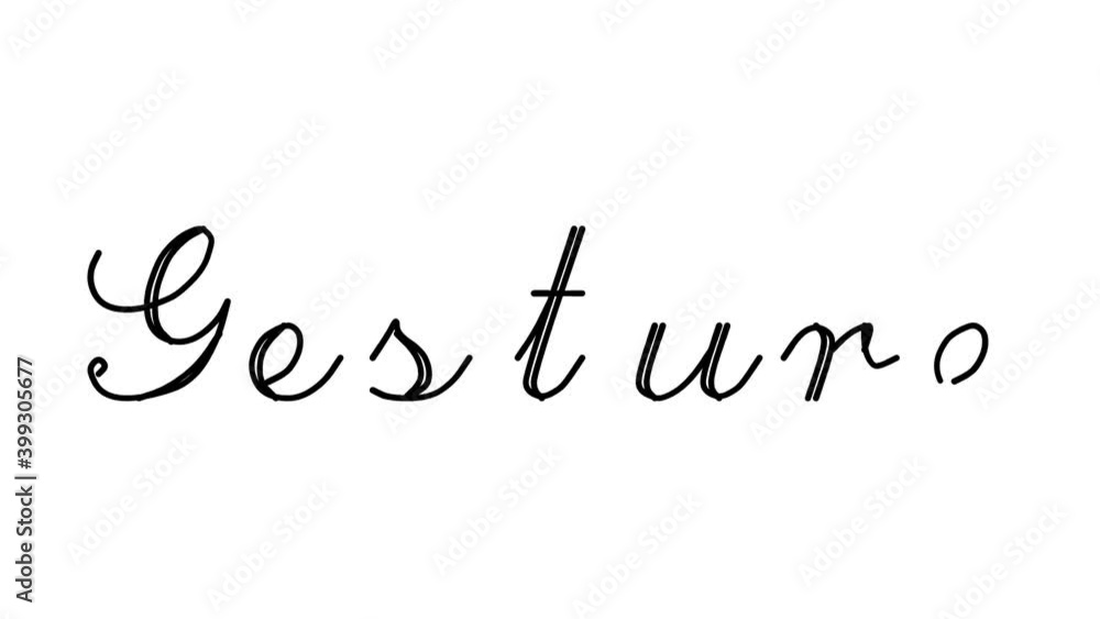 Gesture Decorative Handwriting Animation in Six Cursive and Gothic Fonts Gesture Decorative Handwriting Animation in Six Cursive and Gothic Fonts
