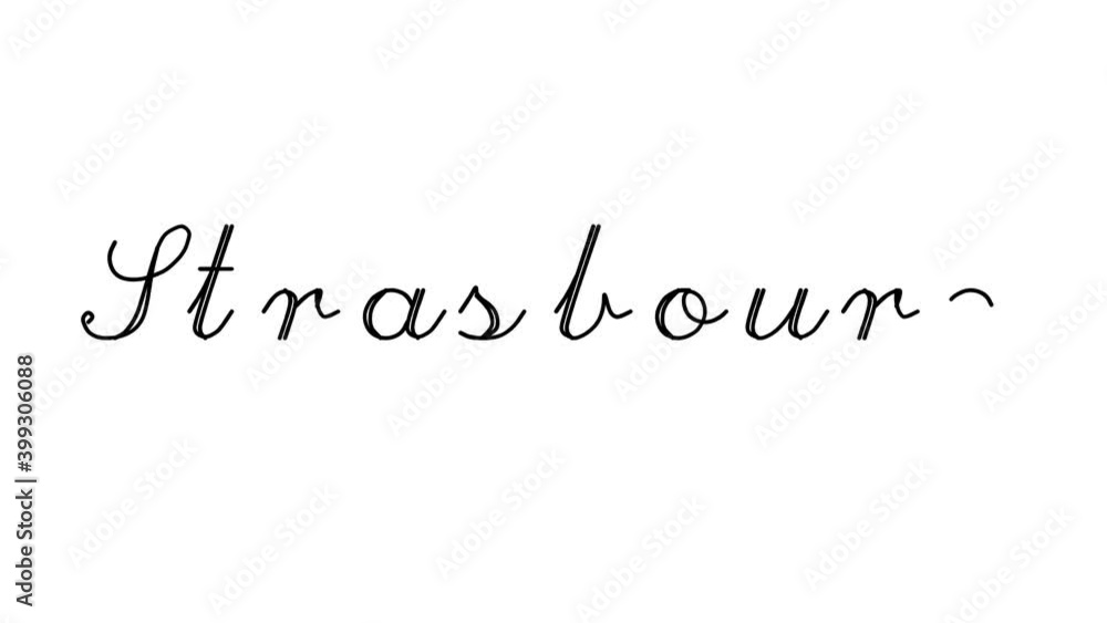 Strasbourg Decorative Handwriting Animation in Six Cursive and Gothic Fonts Strasbourg Decorative Handwriting Animation in Six Cursive and Gothic Fonts