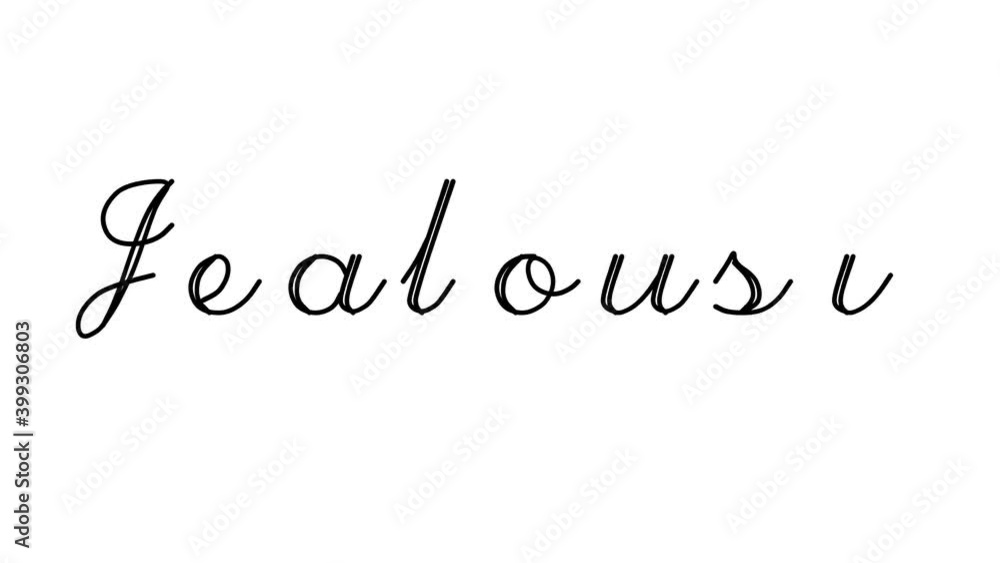 Jealousy Decorative Handwriting Animation in Six Cursive and Gothic Fonts Jealousy Decorative Handwriting Animation in Six Cursive and Gothic Fonts