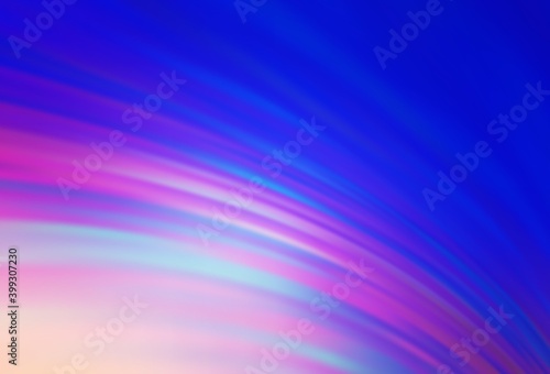 Light Pink  Blue vector abstract blurred background.