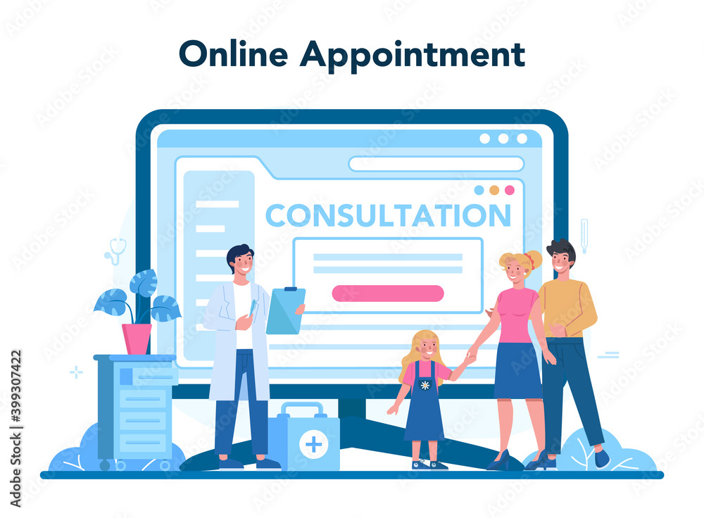 Family doctor and general healthcare online service or platform Family doctor and general healthcare online service or platform