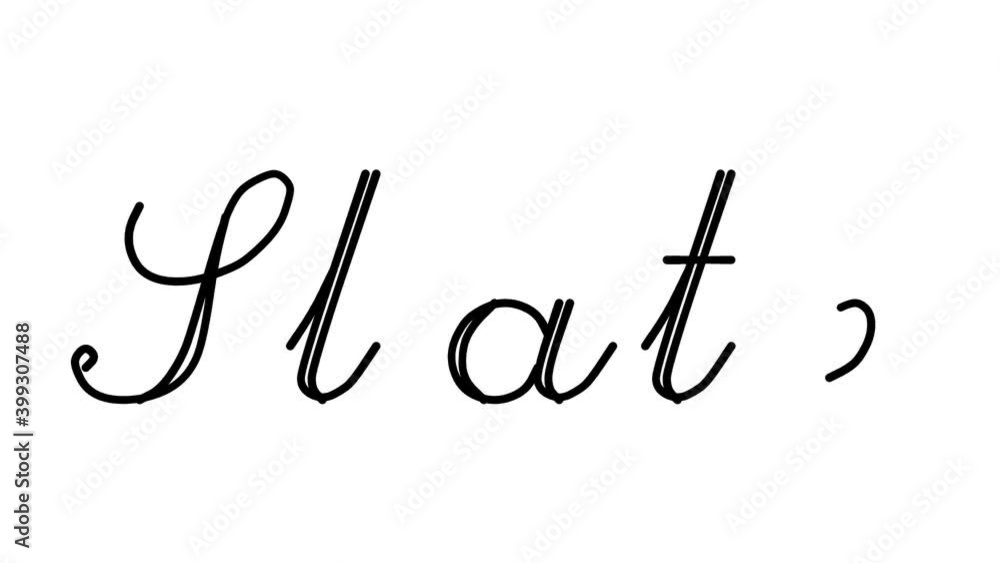 Slate Decorative Handwriting Animation in Six Cursive and Gothic Fonts Slate Decorative Handwriting Animation in Six Cursive and Gothic Fonts