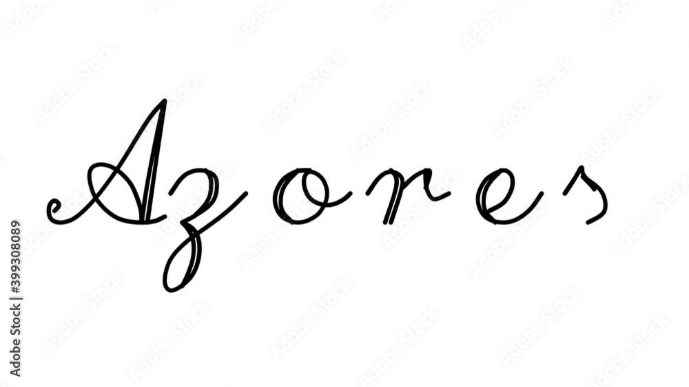 Azores Decorative Handwriting Animation in Six Cursive and Gothic Fonts Azores Decorative Handwriting Animation in Six Cursive and Gothic Fonts