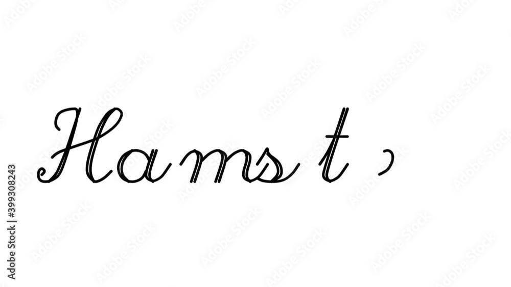 Hamster Decorative Handwriting Animation in Six Cursive and Gothic Fonts Hamster Decorative Handwriting Animation in Six Cursive and Gothic Fonts