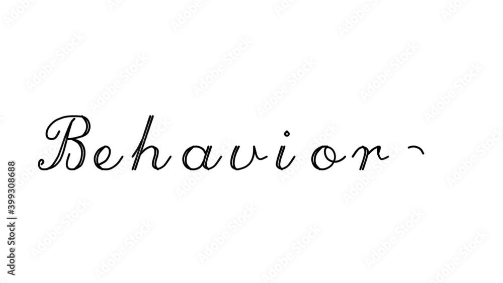 Behavioral Decorative Handwriting Animation in Six Cursive and Gothic Fonts Behavioral Decorative Handwriting Animation in Six Cursive and Gothic Fonts