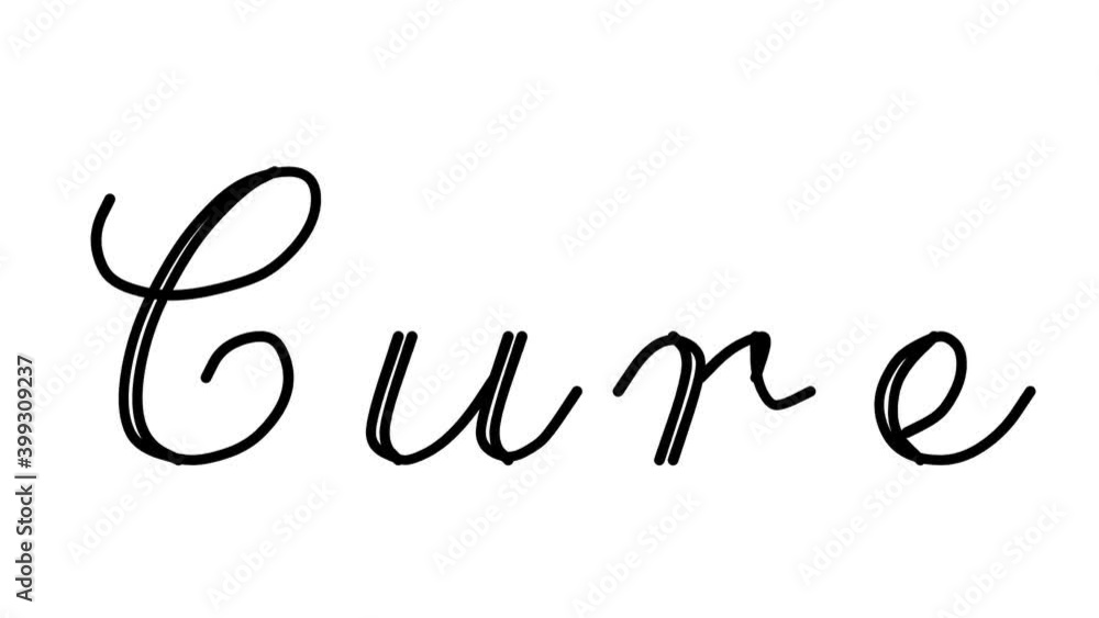 Cure Decorative Handwriting Animation in Six Cursive and Gothic Fonts Cure Decorative Handwriting Animation in Six Cursive and Gothic Fonts