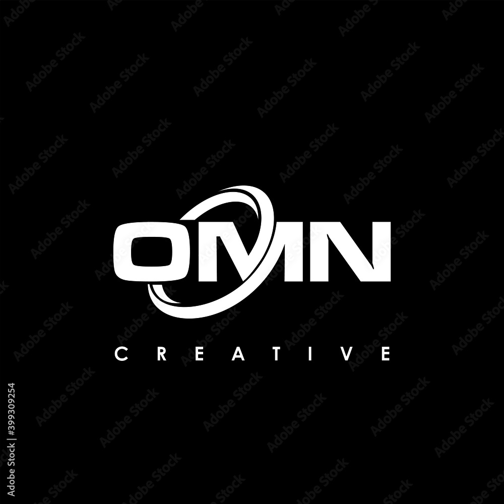 OMN Letter Initial Logo Design Template Vector Illustration OMN Letter Initial Logo Design Template Vector Illustration