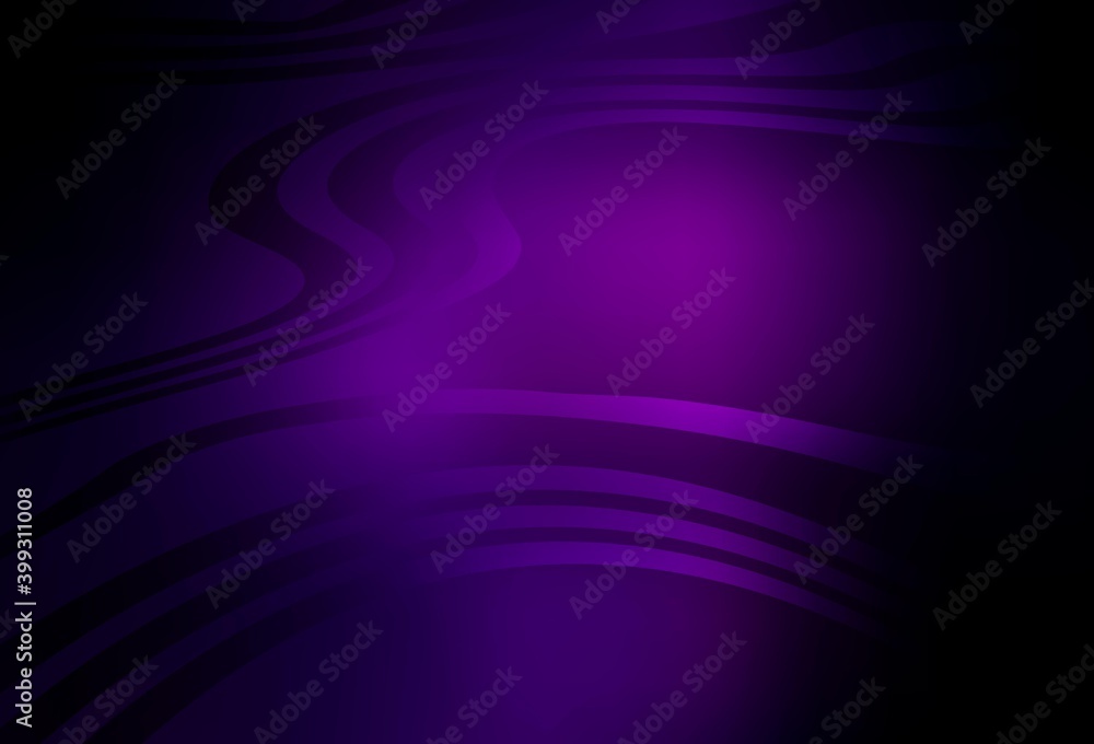Fototapeta premium Dark Purple vector modern elegant backdrop.