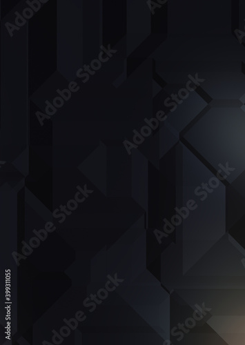 Polygonal background. Colorful wallpaper with geometric design. Digital 3d illustration.