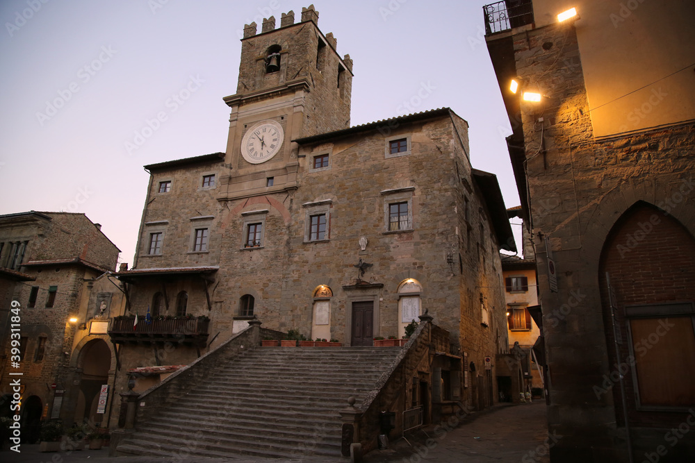 Town Hall of Cortona, Italy