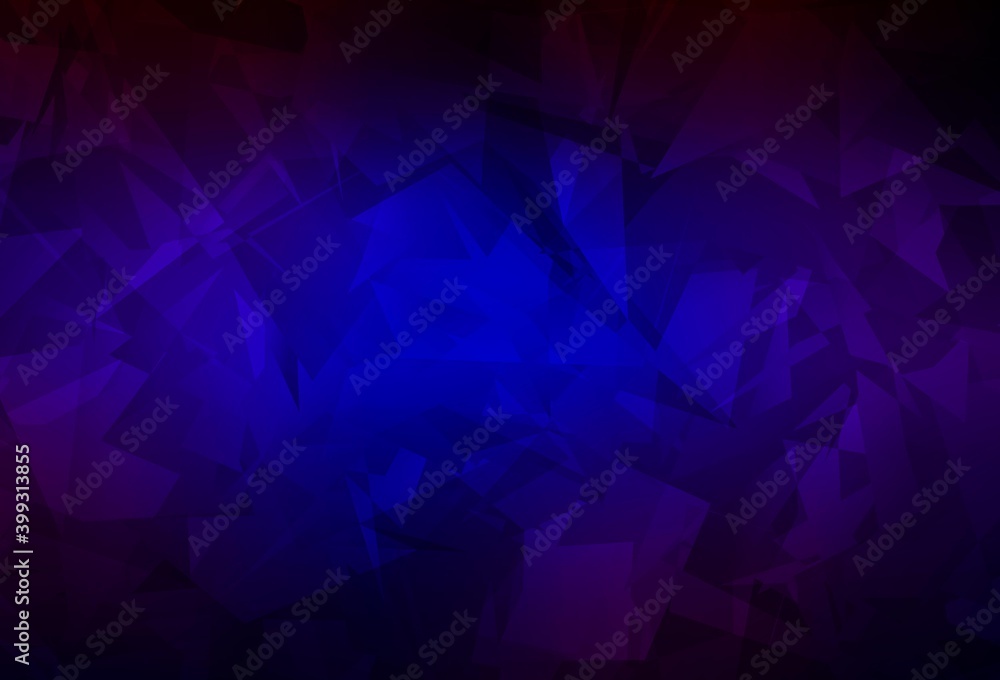 Dark Blue, Red vector texture with abstract poly forms. Dark Blue, Red vector texture with abstract poly forms.