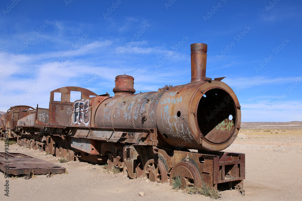 Bolivie Cimetière ferroviaire, Uyuni