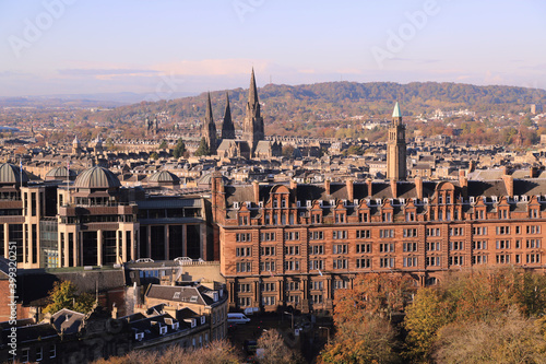 View of the city of Edinburgh, Scotland © Stefano