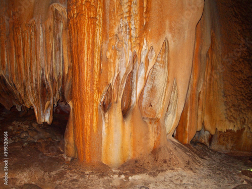 inside the cave