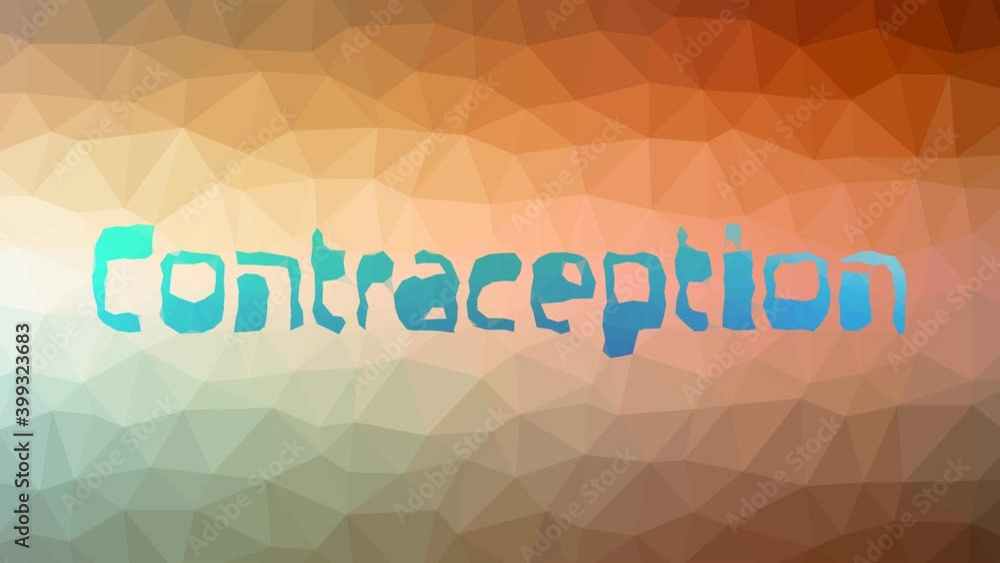 Contraception Fade Modern Tessellating Looping Pulsing Polygons