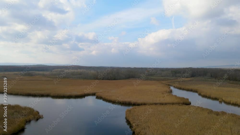 Lake and reeds in autumn, Igneada, Turkey Lake and reeds in autumn, Igneada, Turkey