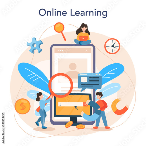 Contextual advertsing online service or platform. Marketing campaign