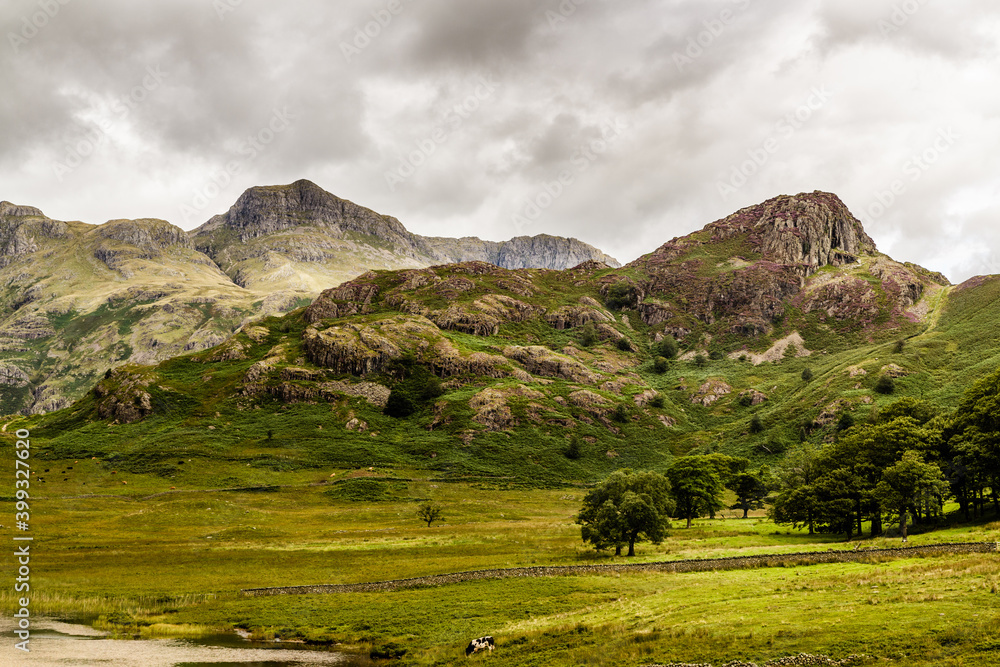 A popular  valley in the Lake District National Park in North West England.