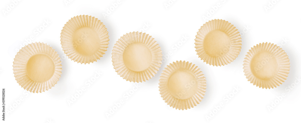 Paper cupcake molds banner Paper cupcake molds banner