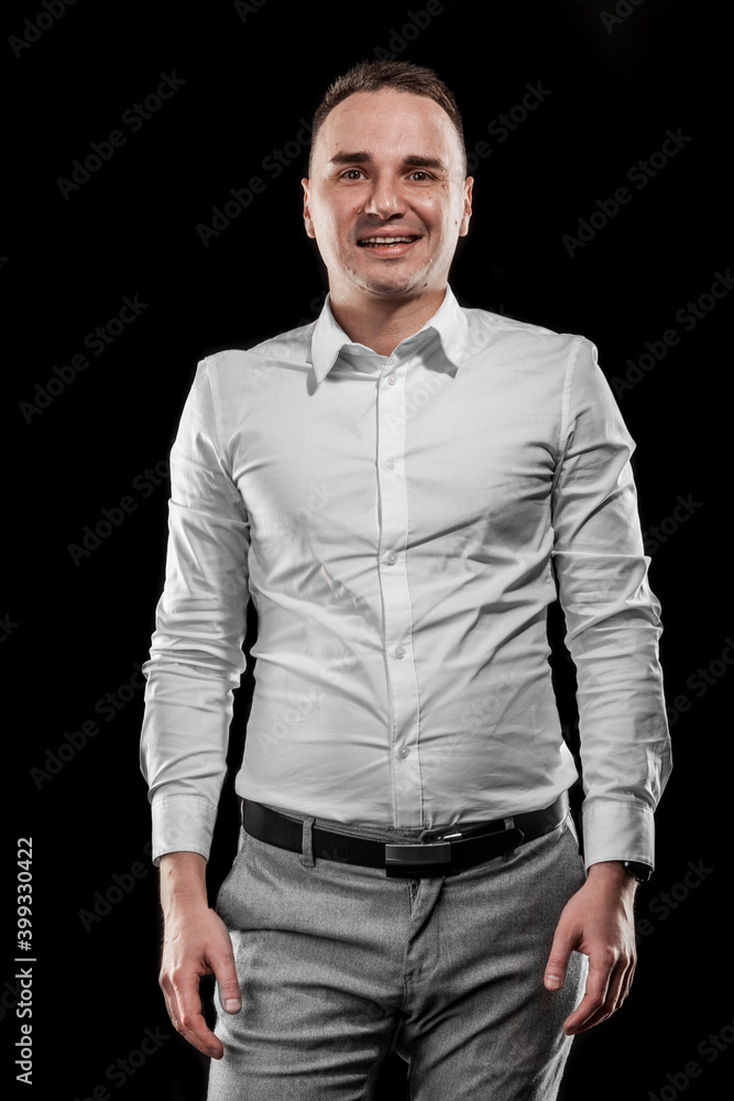 Portrait of a handsome man Portrait of a handsome man